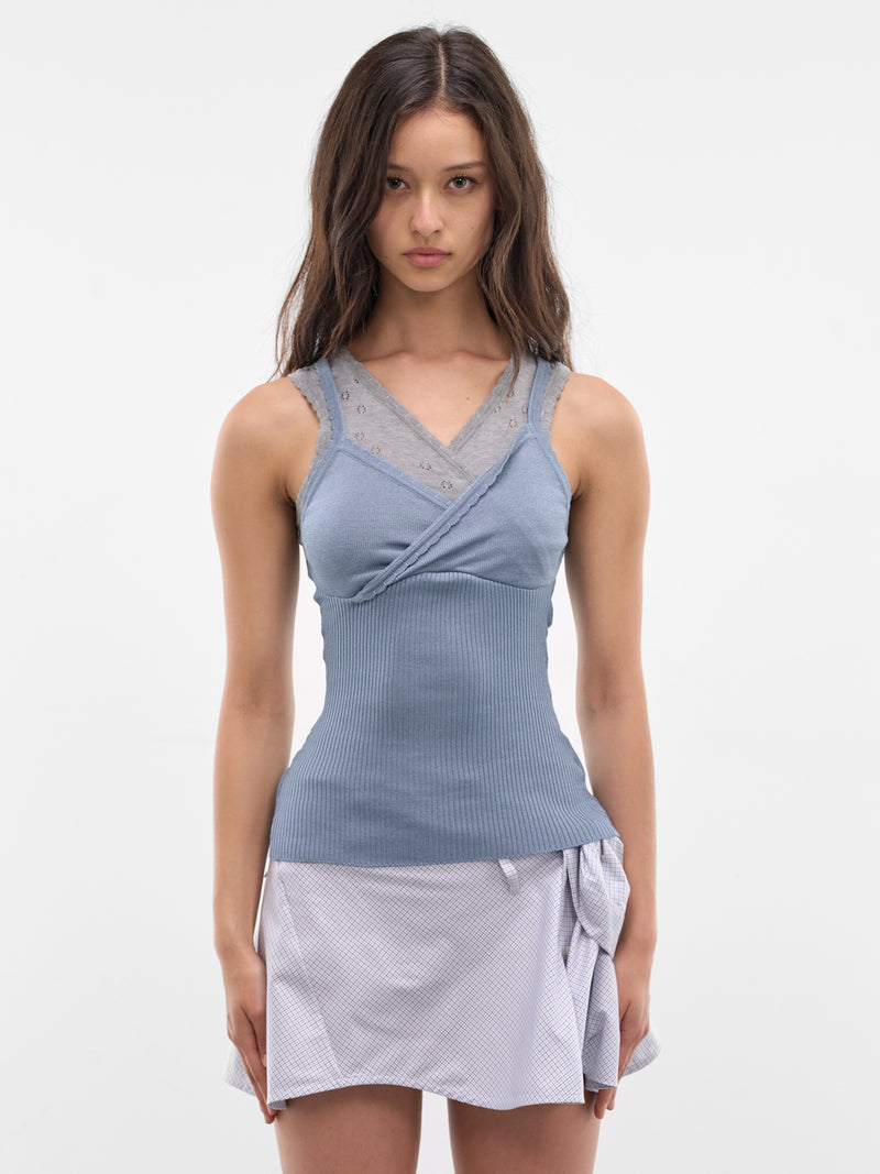 August Barron Layered Double Tank | H.Lorenzo - front