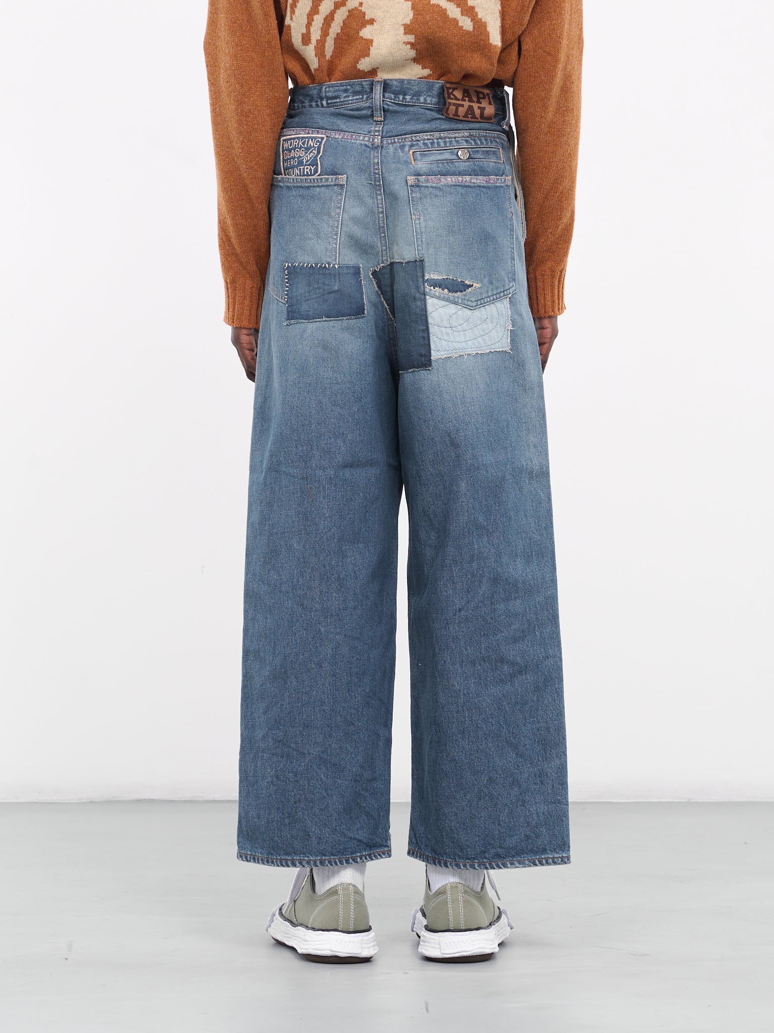 Hippie-Champetre Remake Port Jeans (K2309LP035-PRO-BLUE)