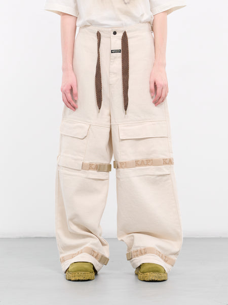 [ROLAROLA] STRING FRILL TRACK PANTS *韓国ファッション 로라로라