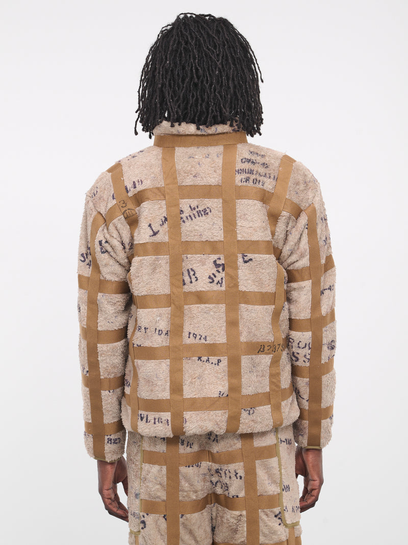 Prisoner Craft Tattersall Blouson (K2311LC147-BEIGE)
