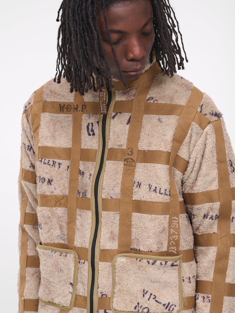 Prisoner Craft Tattersall Blouson (K2311LC147-BEIGE)