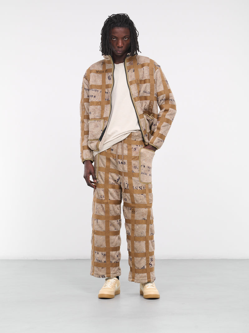 Prisoner Craft Tattersall Blouson (K2311LC147-BEIGE)