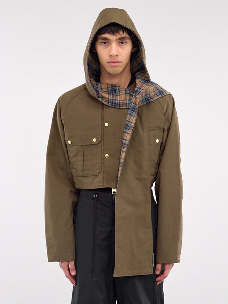 ジャケット・アウター Tohnai WOOL FLEECE RELAXED PARKA COAT Tohnai WOOL FLEECE RELAXED PARKA COAT