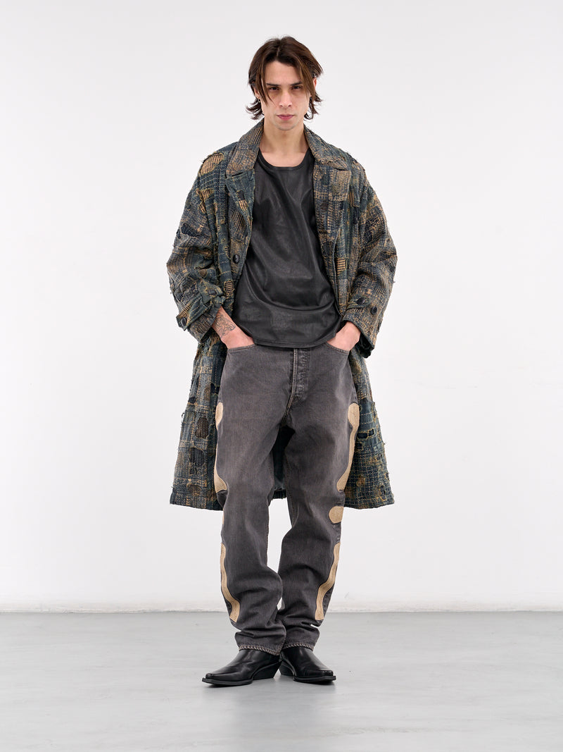 Boro Cavalier Coat (K2412LJ155-INDIGO)