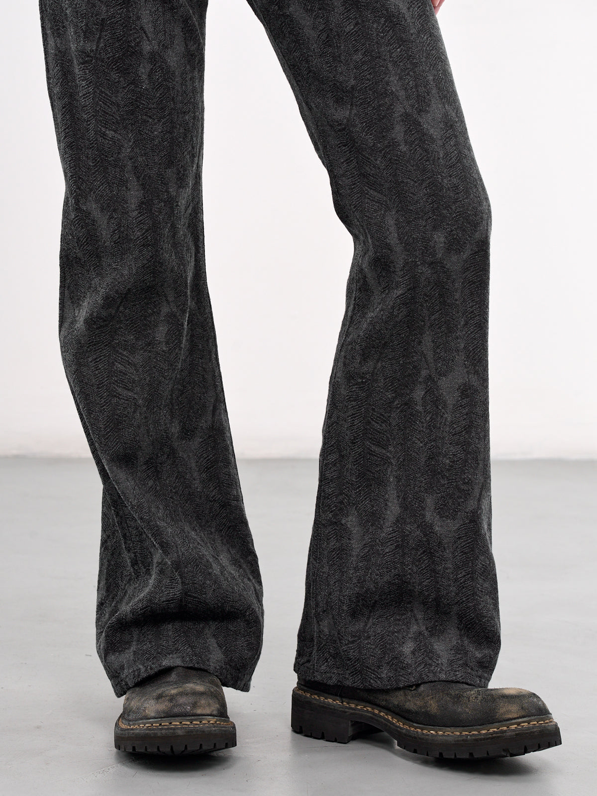 Magpie Feather Denim Jeans (K2503LP027-BLACK)