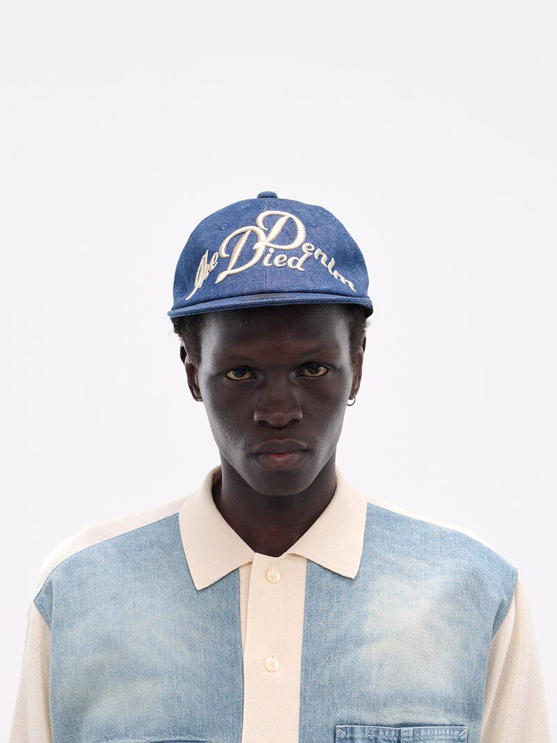 The Denim Died Baseball Cap (K2503XH518-IDG-INDIGO)