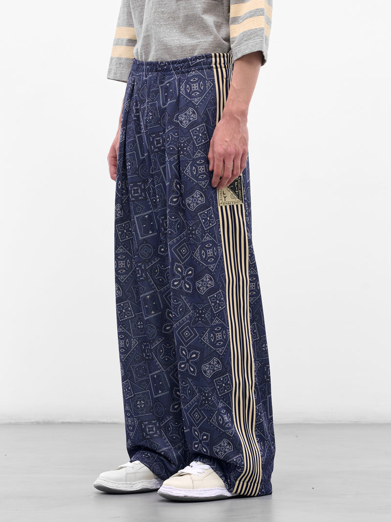 Navy Cookie Bandana Tracksuit Pants (K2504LP152-NV-NAVY)
