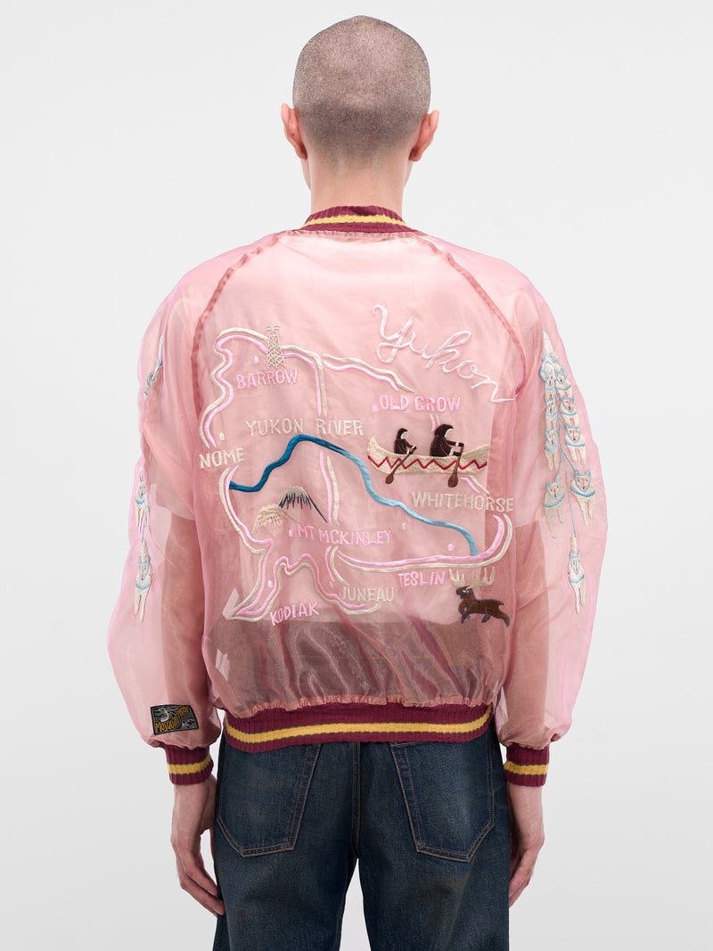 Sheer Yukon River Souvenir Jacket (K2509LJ075-LIGHT-ORANGE)