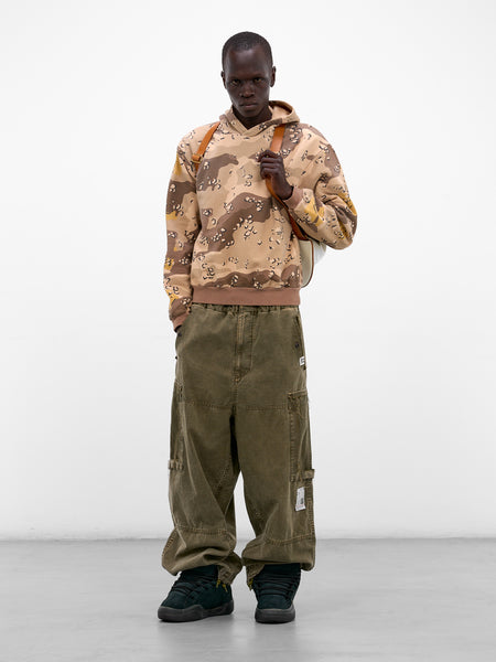 Beige Camo Fleece Hoodie (K2511LC169-BEIGE)
