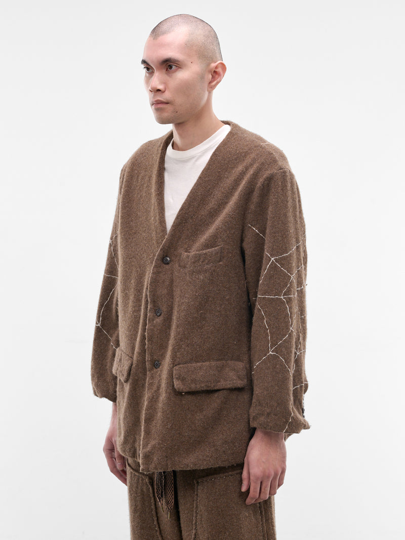 Brown Wool Casa Jacket (K2512LJ210-BROWN)