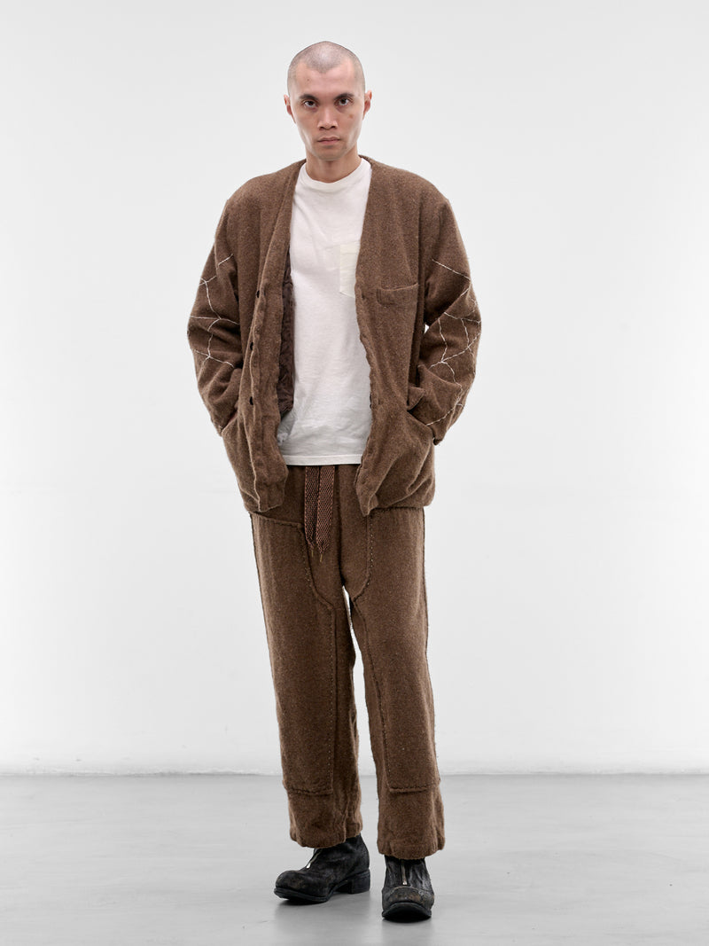 Brown Wool Casa Jacket (K2512LJ210-BROWN)