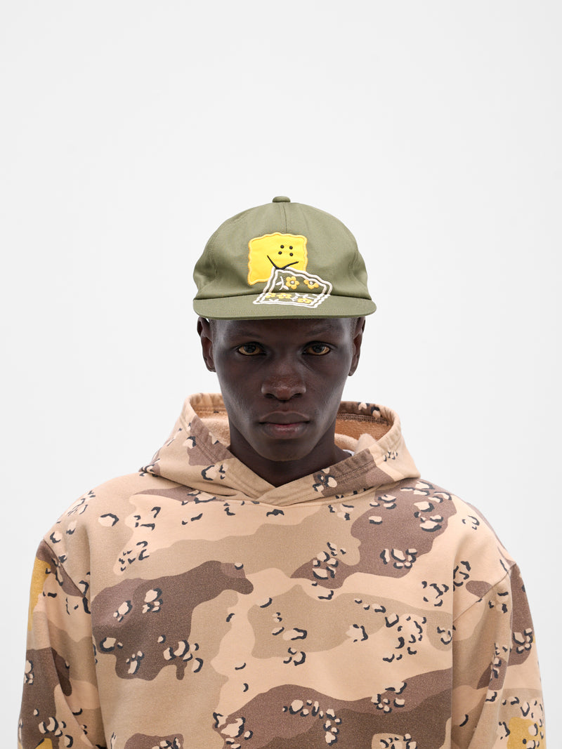 Green Peckish Rainbow Baseball Cap (K2513XH573-KHAKI