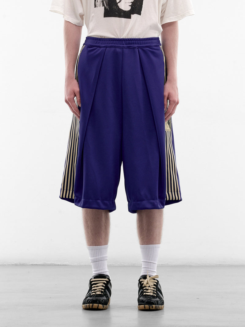 Kome-Kome Stripe Track Jorts (K2604LP128-CBL-COBALT-BLUE)