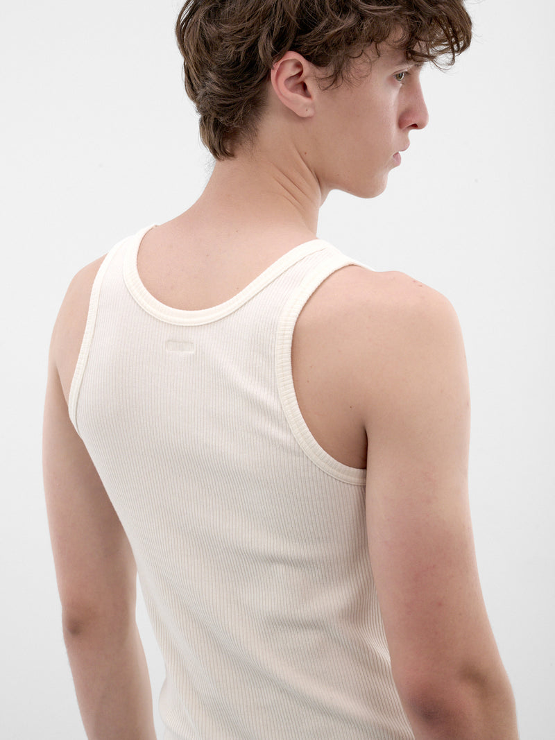 White Fruit Graphic Tank Top (K2604SC151-WHITE)