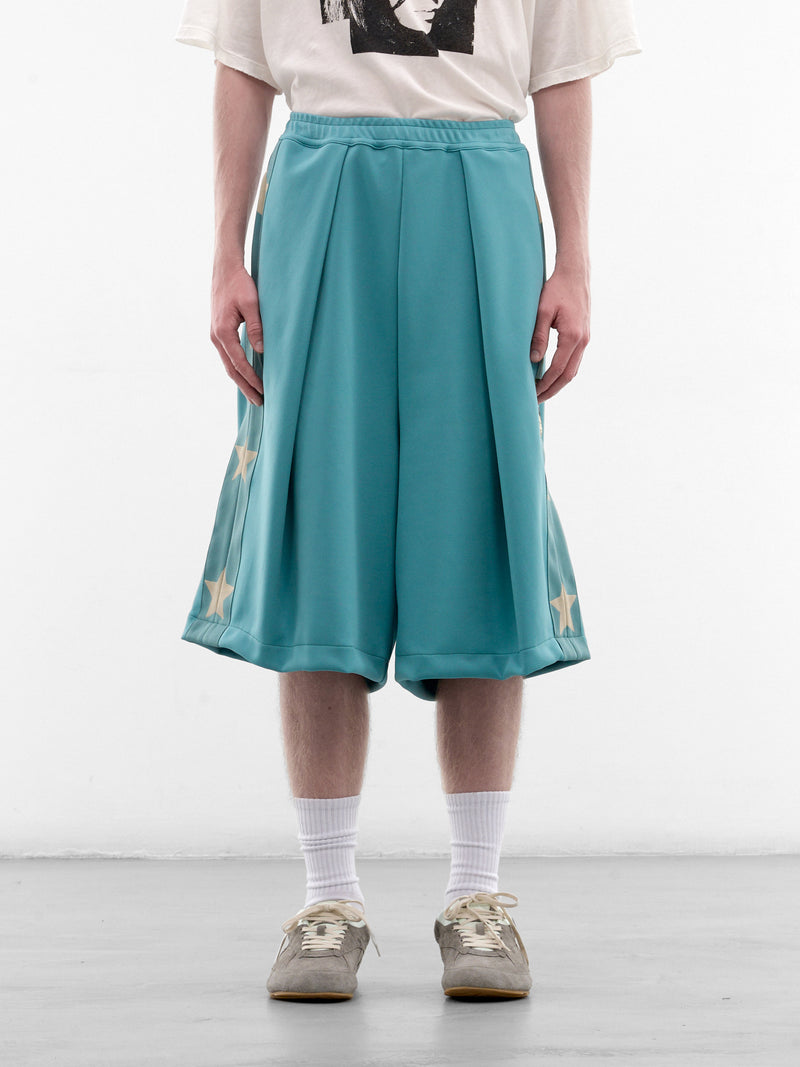 Kome Betsy Rosa Track Jorts (K2606LP221-TAQ-TURQUOISE