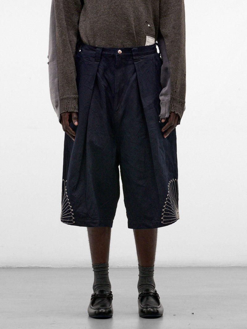 Indigo Denim Baggy Shorts (K2606LP226-IDG-INDIGO)
