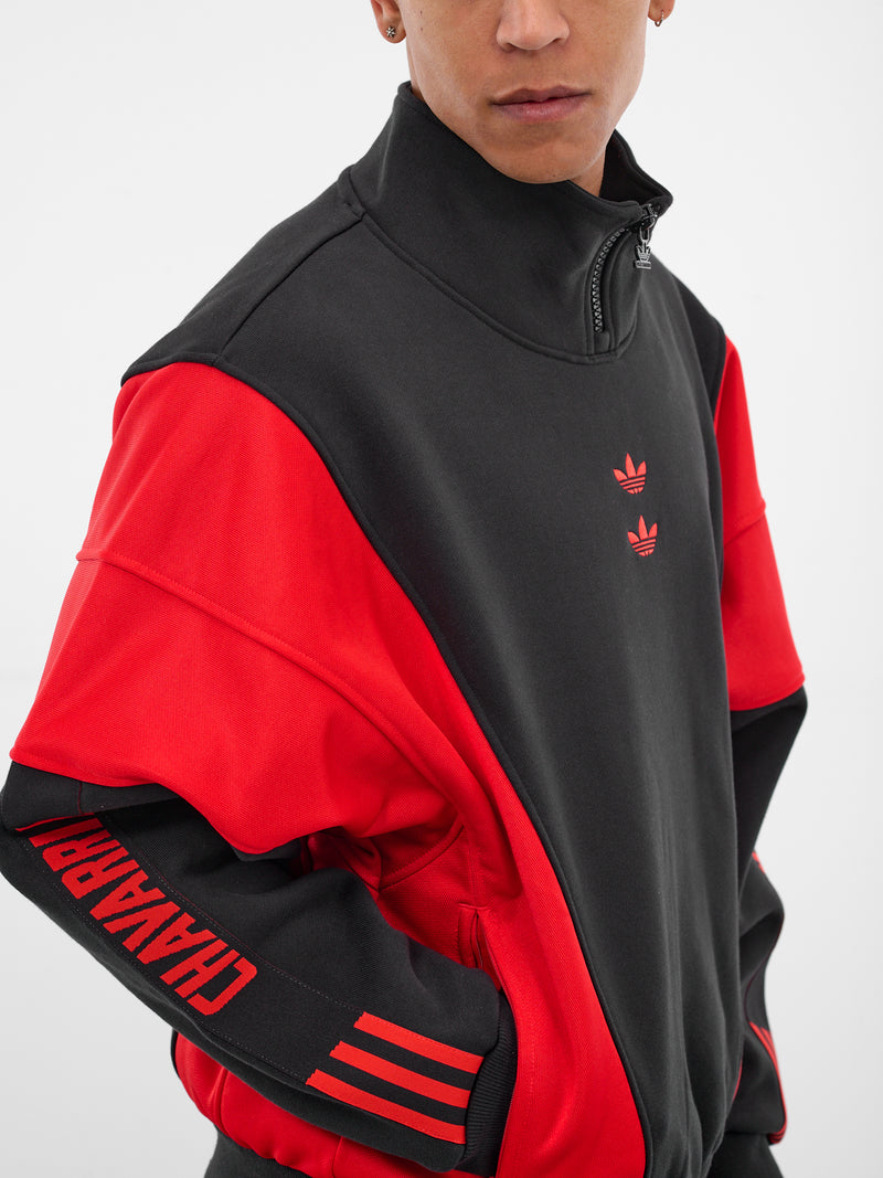 Willy Chavarria x Adidas Watsonville Sweatshirt (KD9347-BLACK)