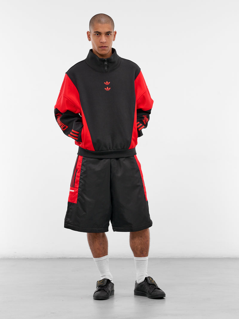 Willy Chavarria x Adidas Watsonville Sweatshirt (KD9347-BLACK)