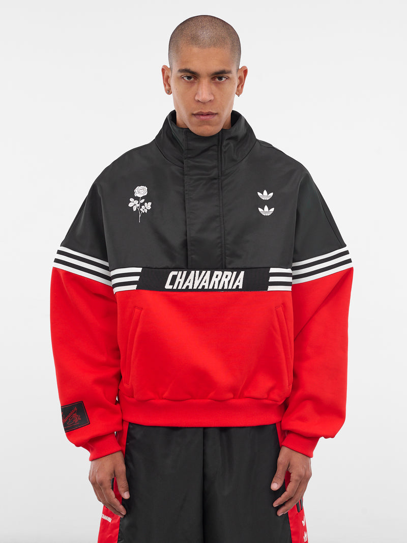 Willy Chavarria x Adidas Gomez Sweatshirt (KD9360-BLACK)