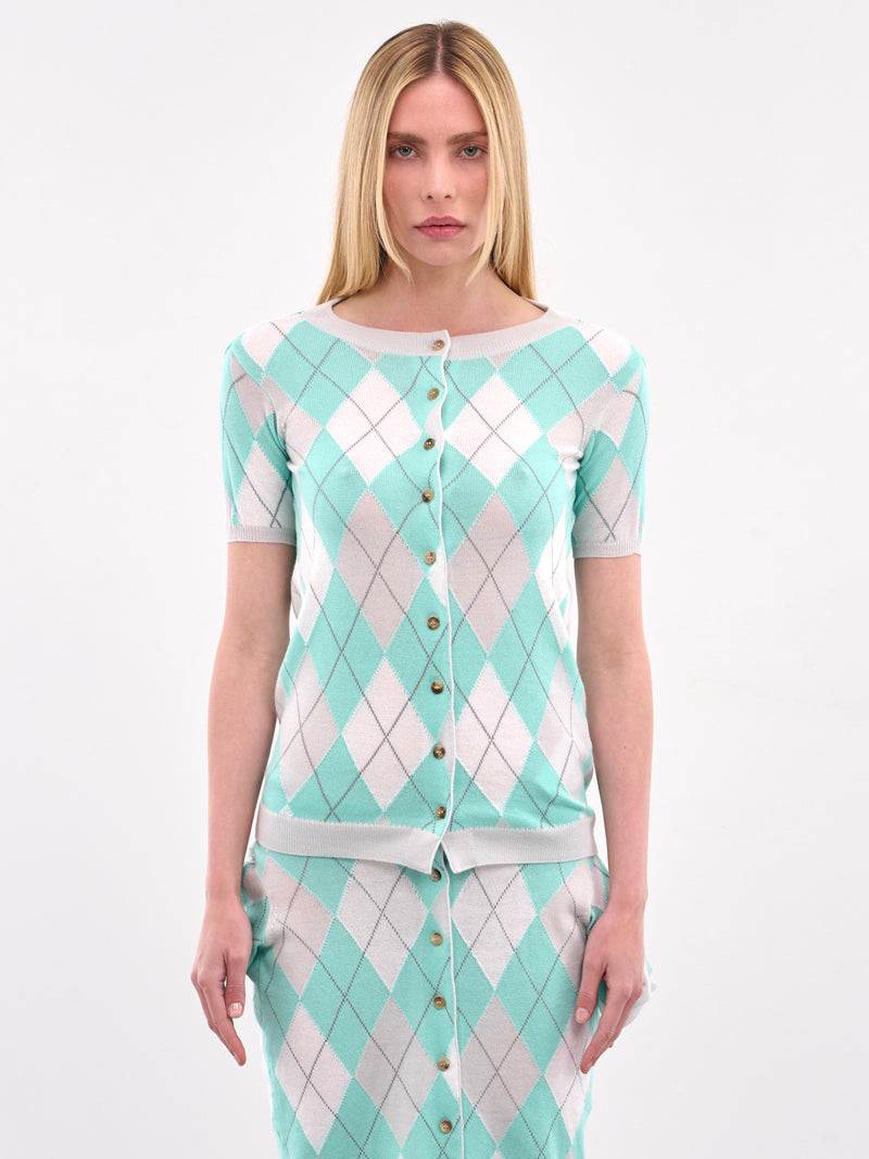 Kendra Cardigan Skirt (KENDRA-AQUA)