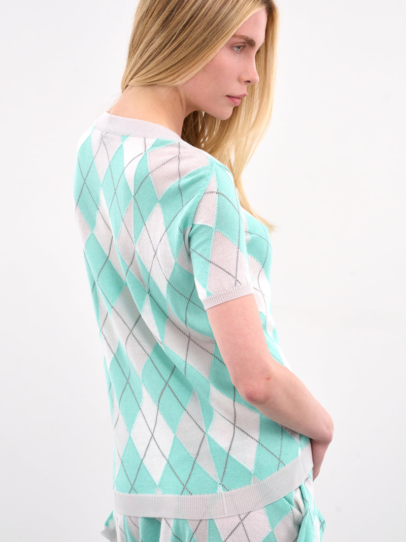 Kendra Cardigan Skirt (KENDRA-AQUA)