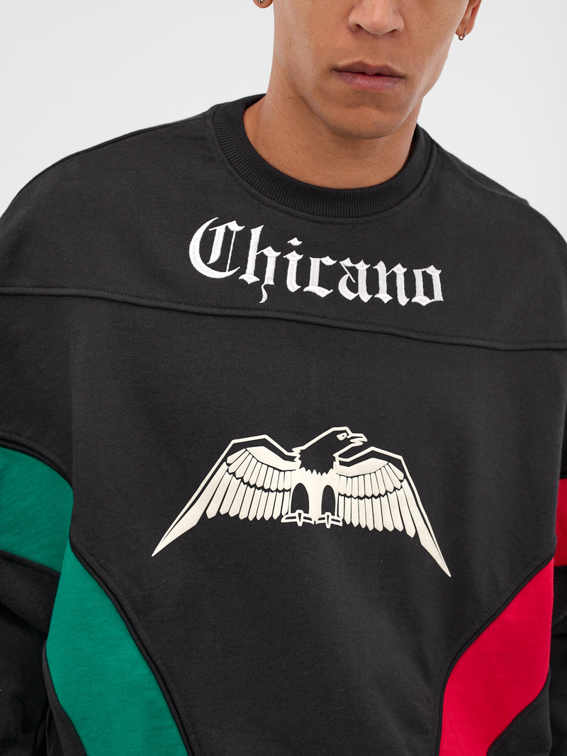 Willy Chavarria x Adidas Sweatshirt (KF3196-BLACK)