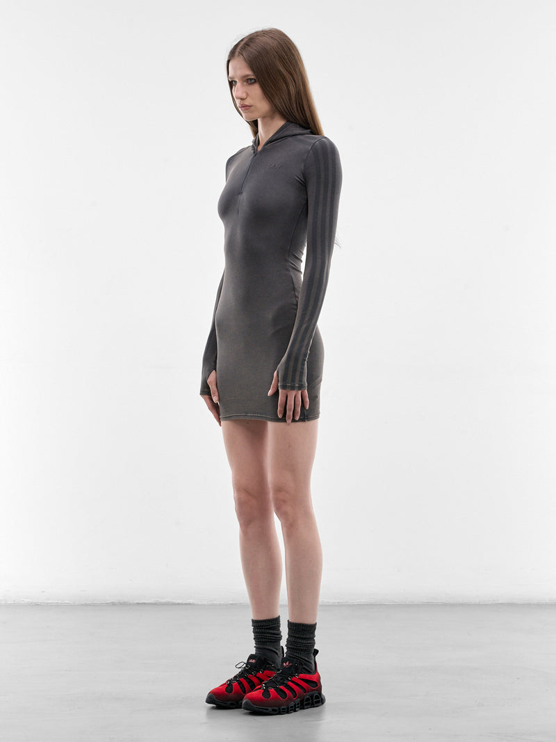 Adidas x Avavav Hooded Mini Dress (KF4975-CARBON)