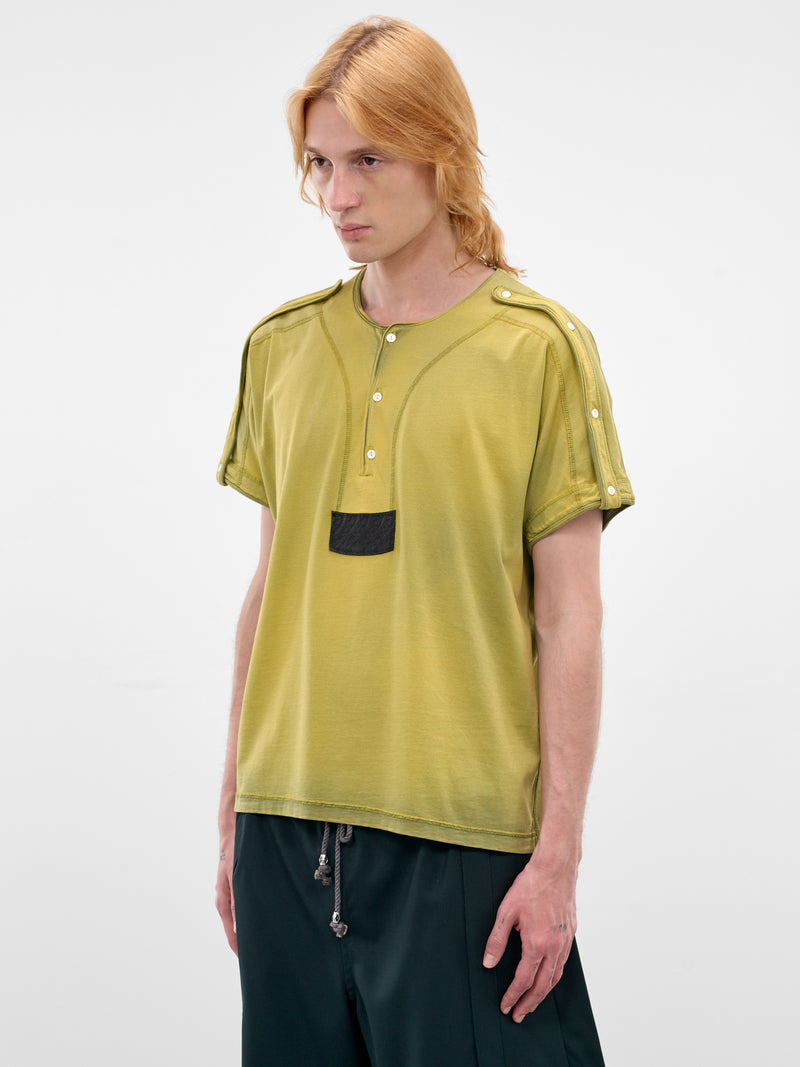 Sargo Hay Supima Henley Tee (KKSS26TP03-89-HAY)