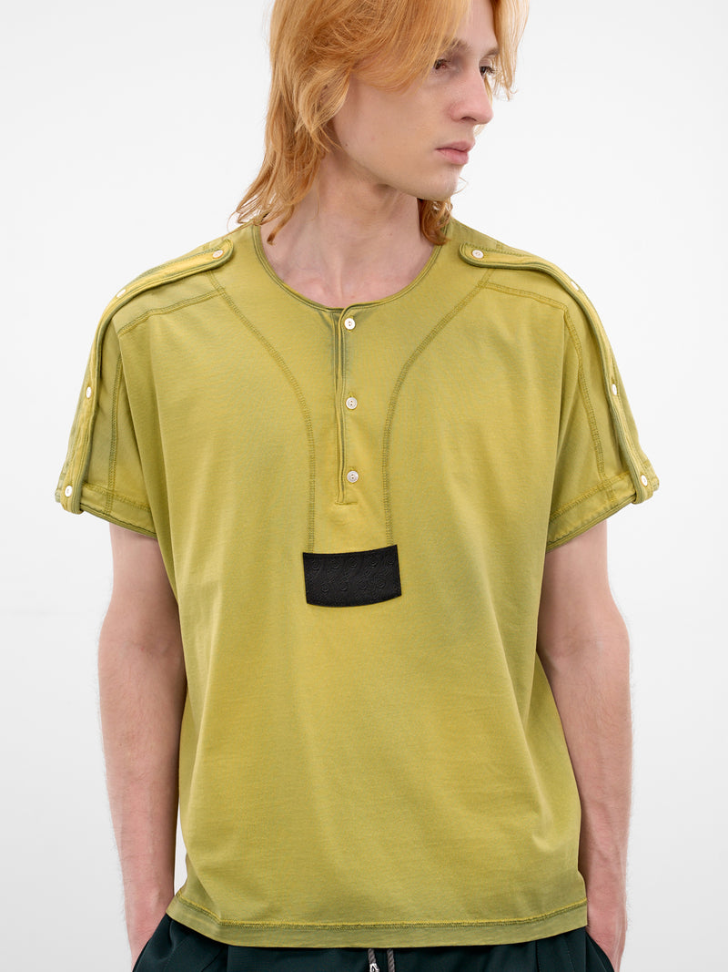 Sargo Hay Supima Henley Tee (KKSS26TP03-89-HAY)