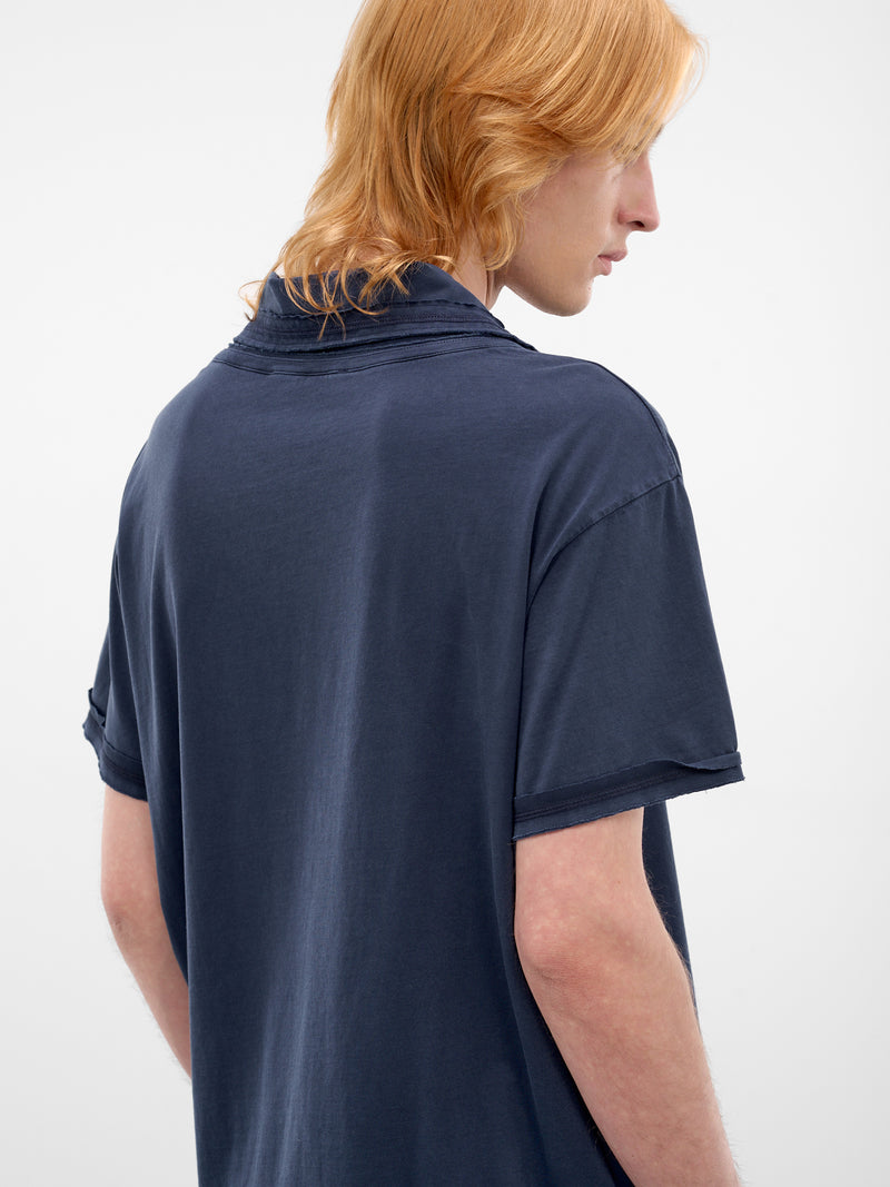 Otak Navy Supima Polo Shirt (KKSS26TP05-92-NAVY)