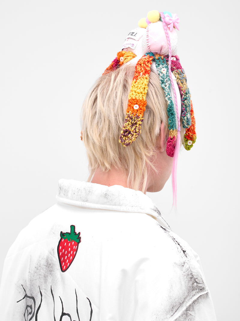 Multi-Color Push Octopus Crochet Hat (KL1031-MULTI)