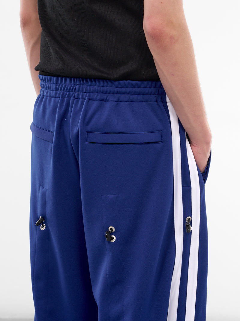 Navy Bungee Striped Track Pants (KL1065-NAVY-BLUE)