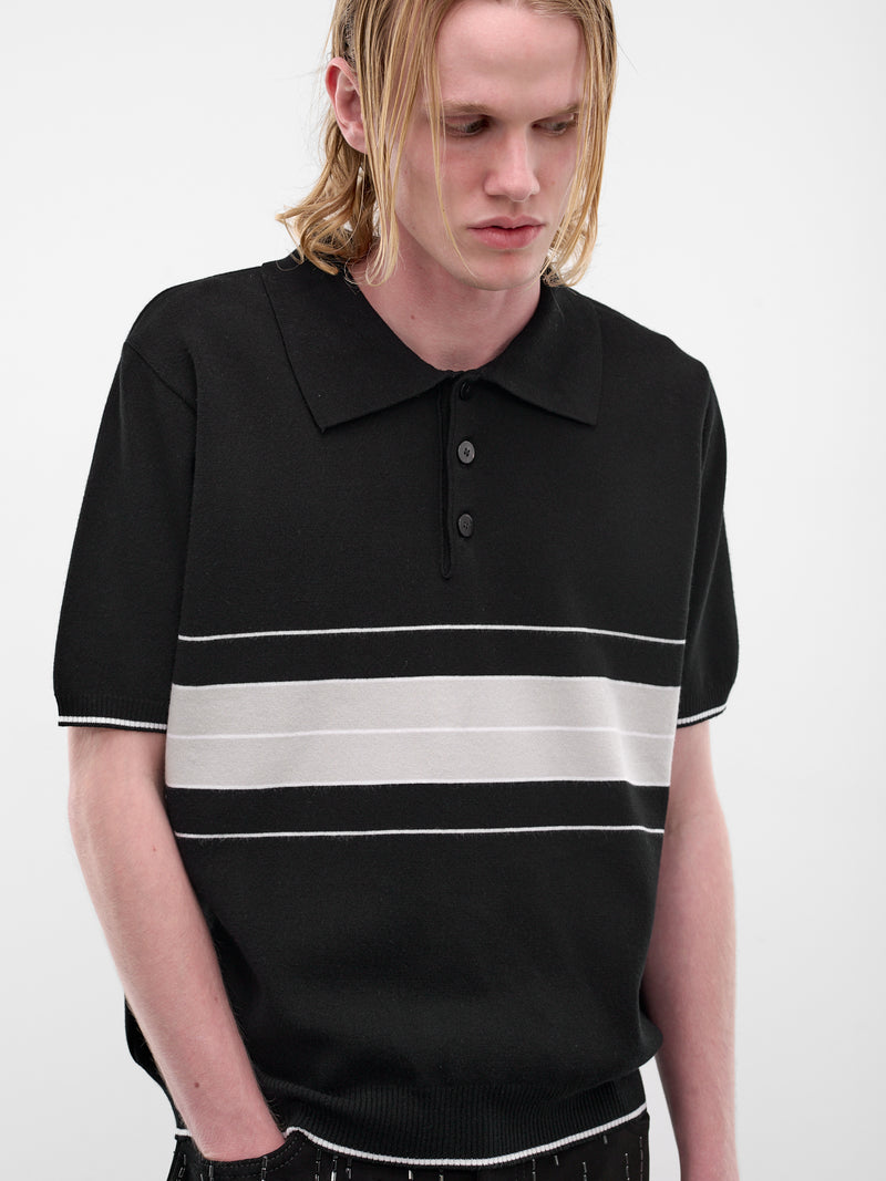 ERNEST W. BAKER Striped Polo Shirt | H.Lorenzo - detail 1