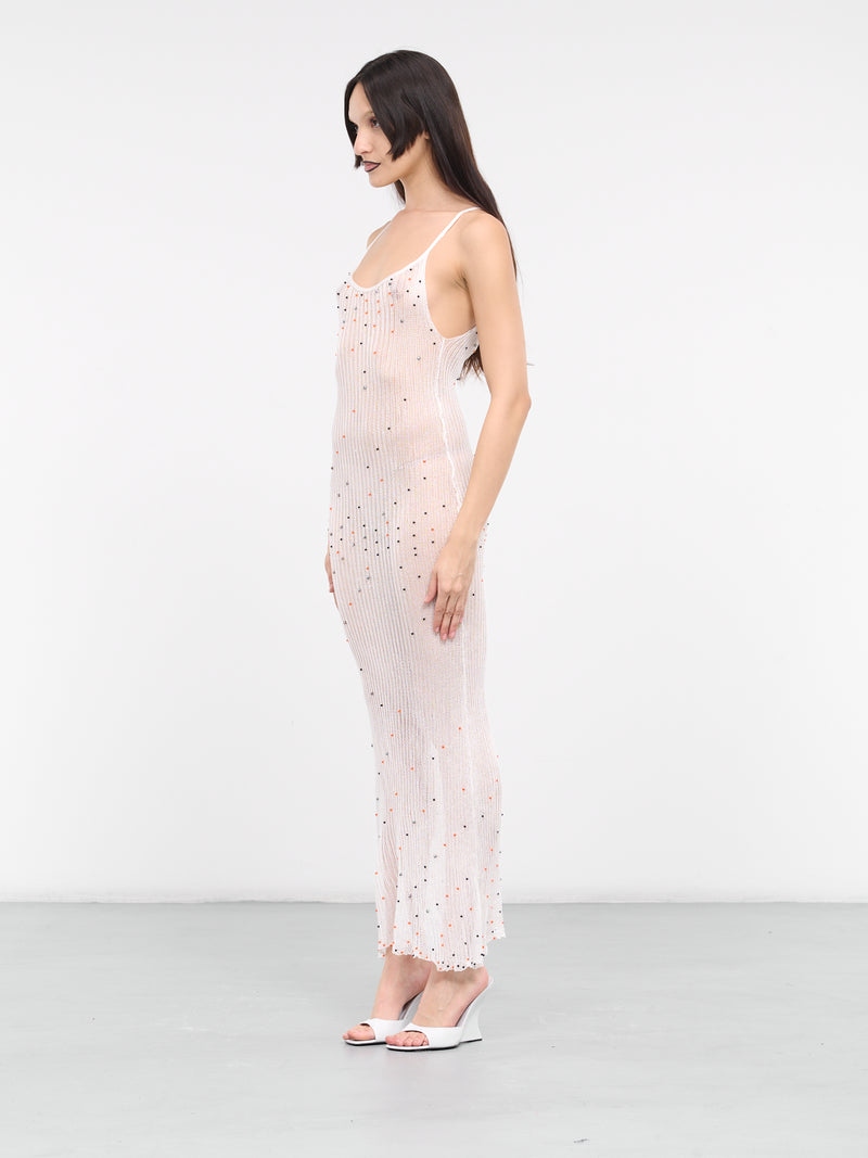 La Mariee Knit Maxi Dress (KNI4-LA-MARIEE-WHITE)