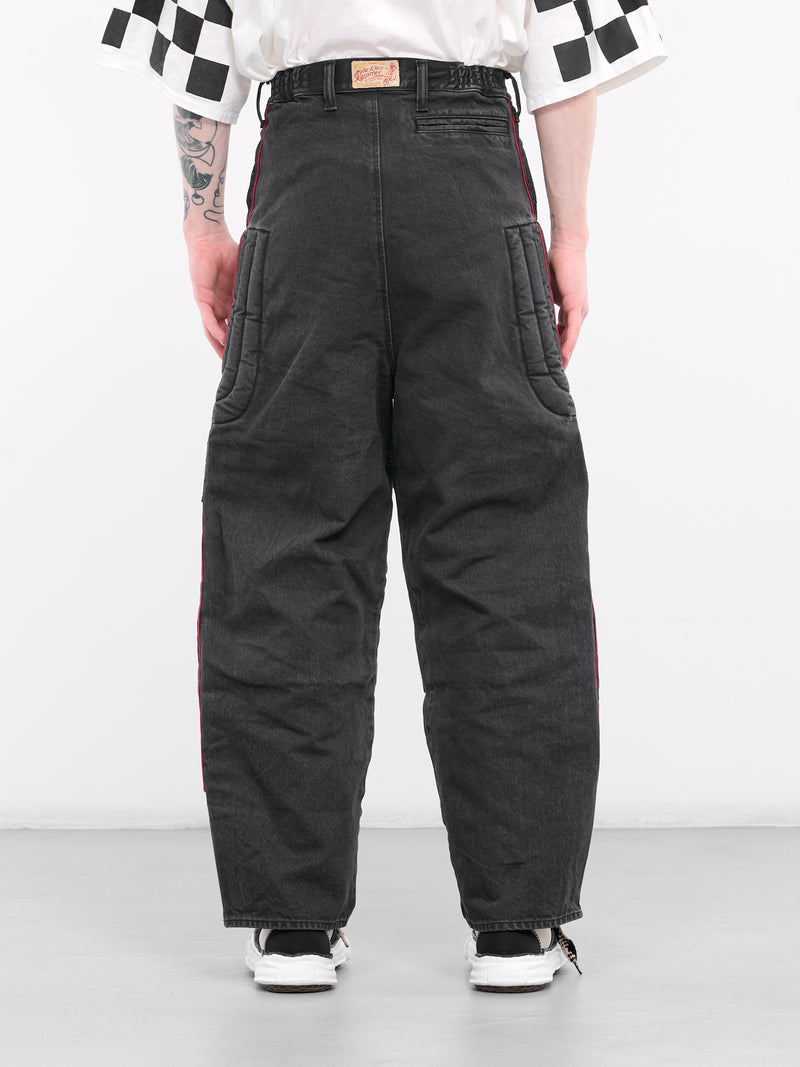 "Todoterreno" Denim Motocross Jeans (KR2402LP02-BLACK)