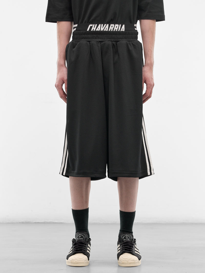 Willy Chavarria x Adidas Long Shorts (KR8682-BLACK)