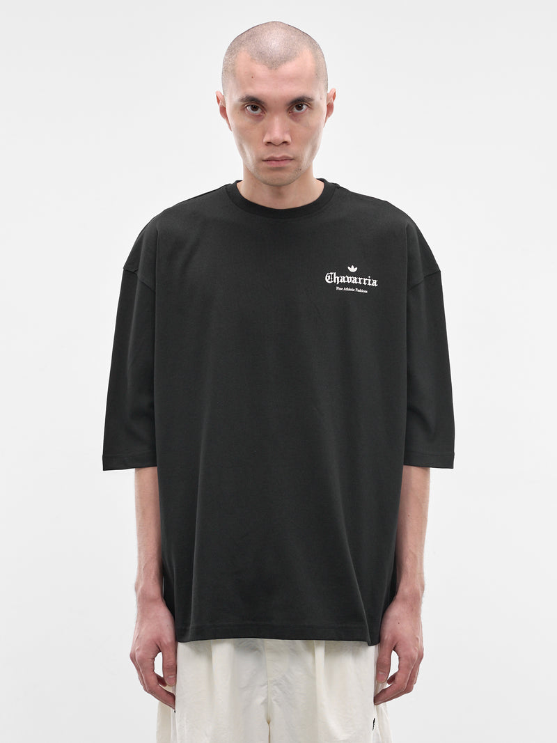 Willy Chavarria x Adidas Logo Tee (KS6445-BLACK)