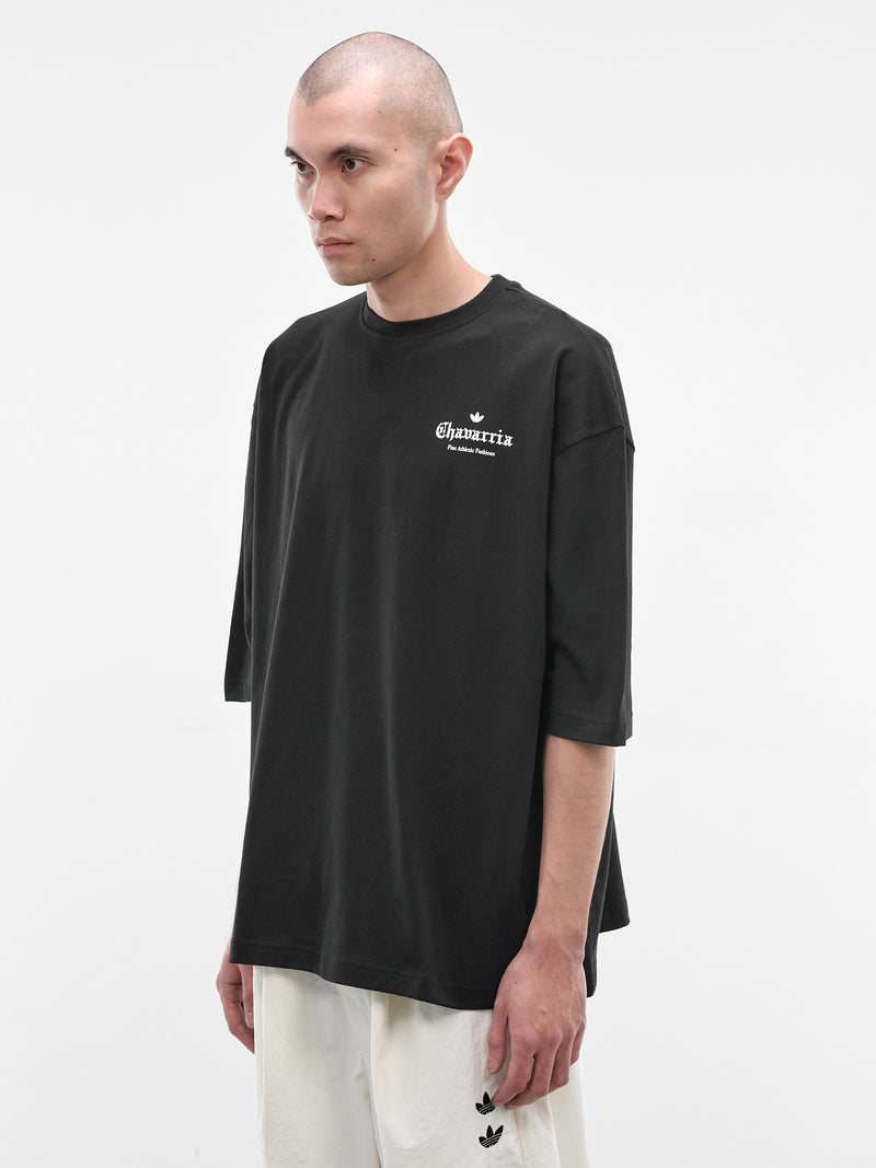 Willy Chavarria x Adidas Logo Tee (KS6445-BLACK)