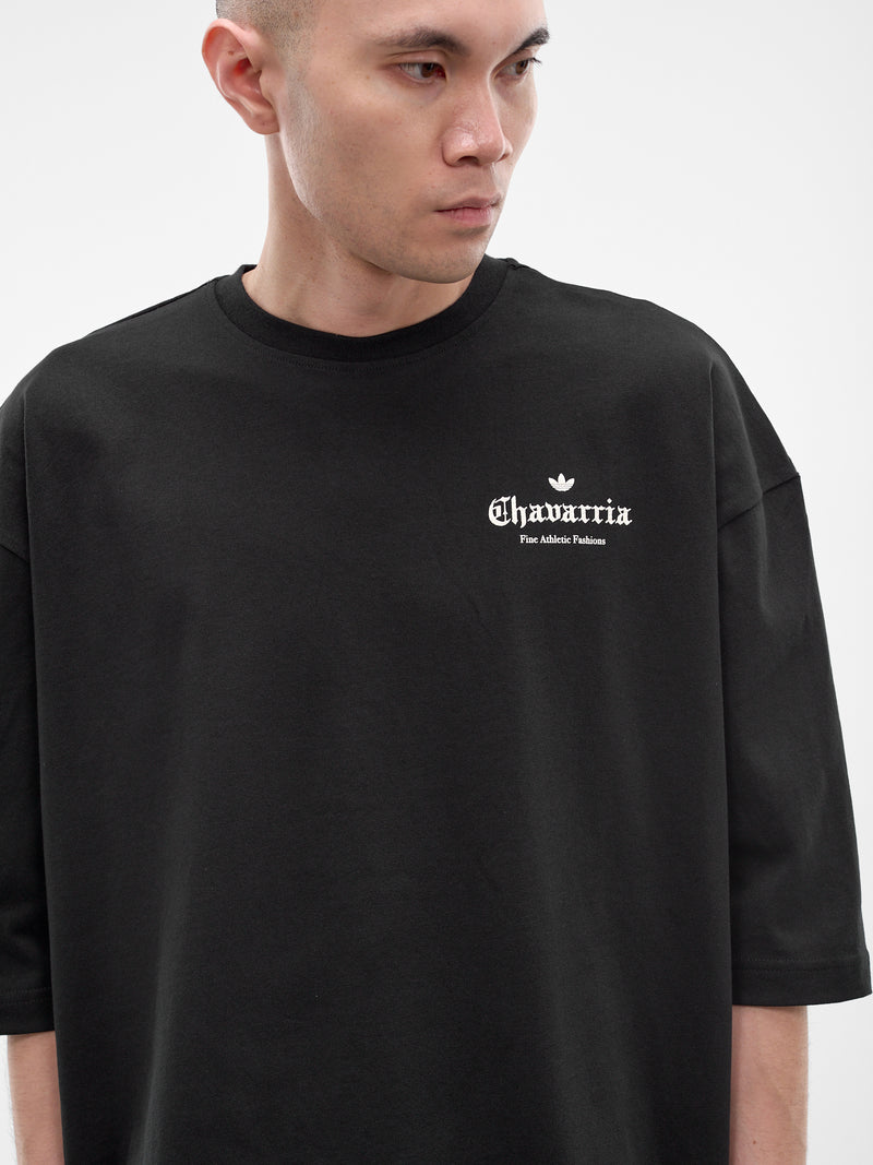 Willy Chavarria x Adidas Logo Tee (KS6445-BLACK)