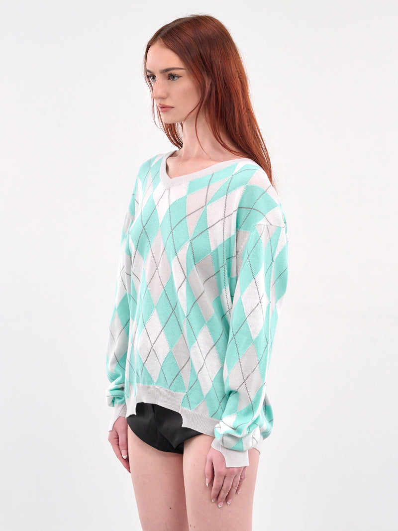 Kurt Knit Sweater (KURT-AQUA)