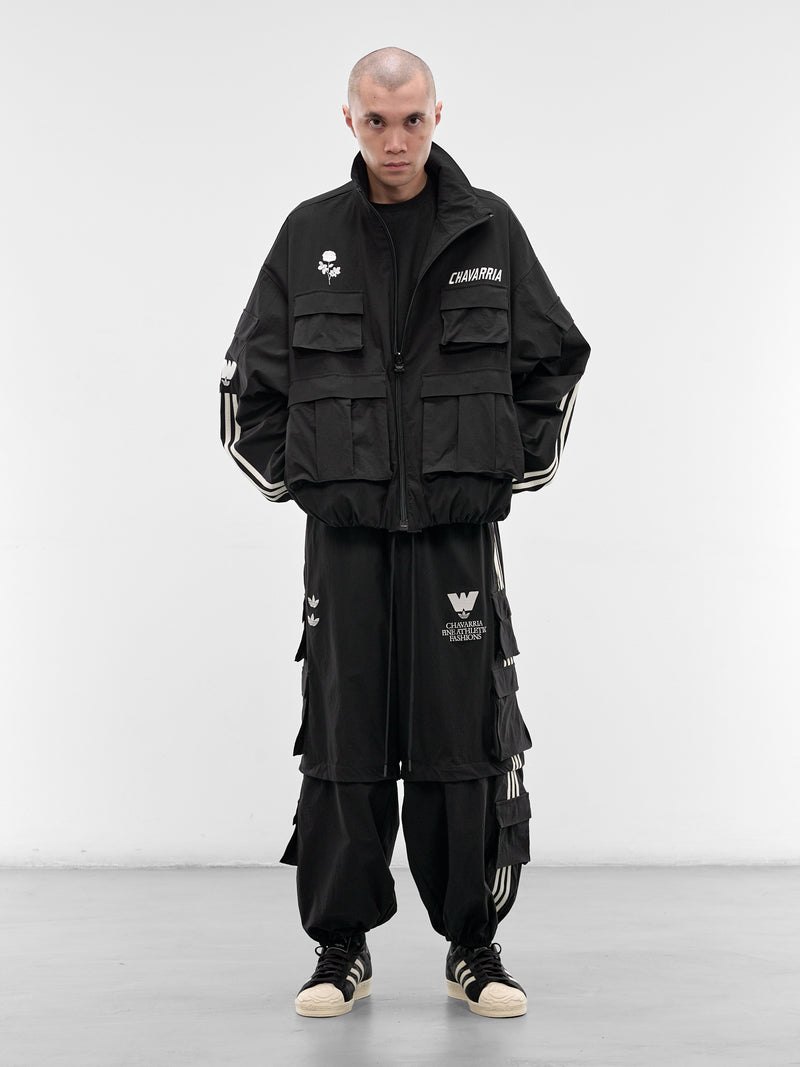 Willy Chavarria x Adidas Cargo Joggers (KS6439-BLACK)