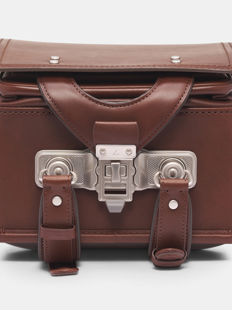 Brown Steerhide Randoseru Backpack (RANDSERU-STEERHIDE-MED-BROWN)