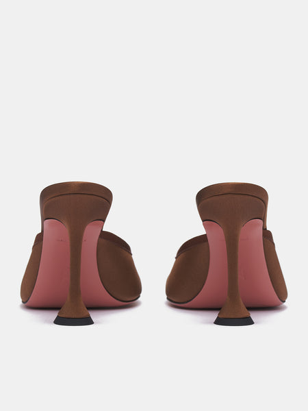 サンダル・ミュール AMINA MUADDI SANDAL (BRIGITTESLIPPER MOCHA) 12S357495LIL_LILA_SLIPPER_95_S