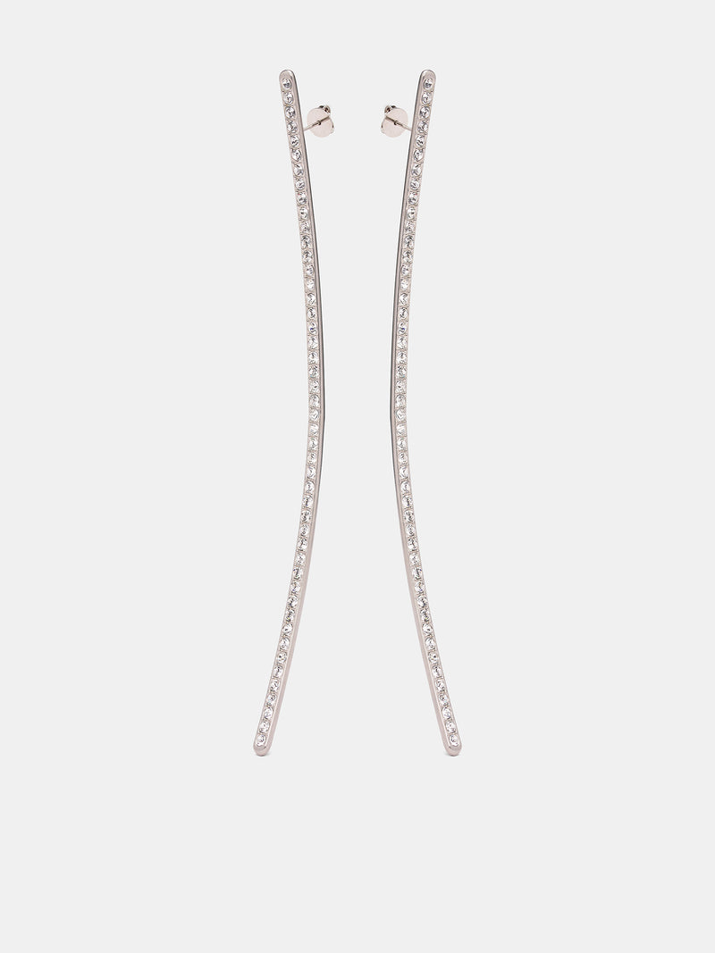 Vintage Silver Line Earrings (LINE-EARRINGS-SILVER)