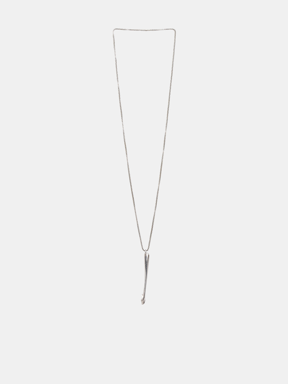 Liquid Spoon Necklace (LIQUID-SPOON-POLISHED-SILVER)