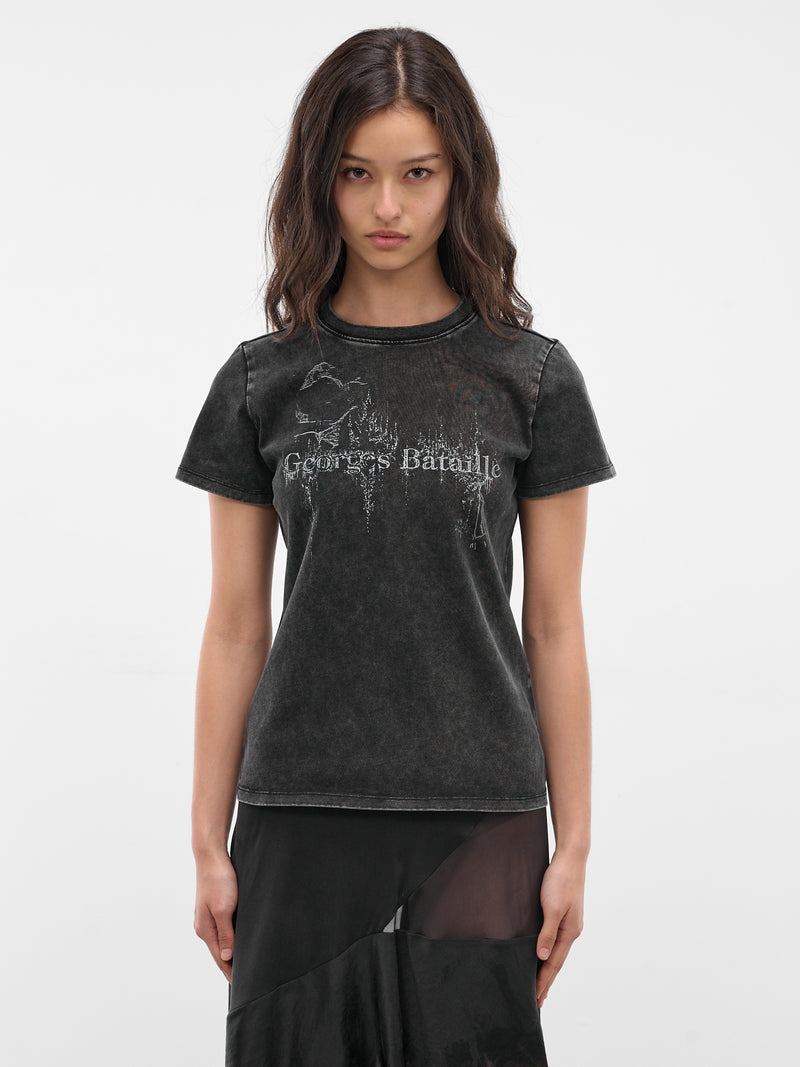 Black Bataille BB Graphic Tee (LKSS26-BATAILLE-BB-BLACK