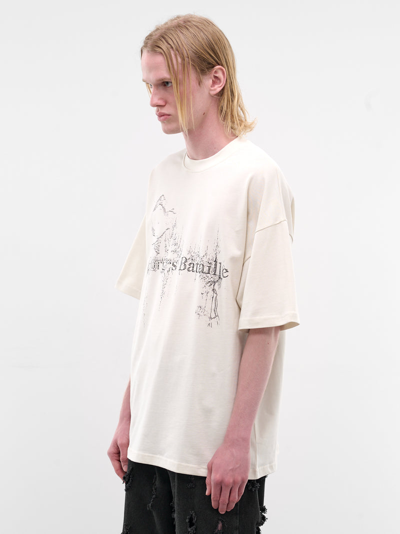Bone Bataille Graphic Oversized Tee (LKSS26-BATAILLE-BONE)