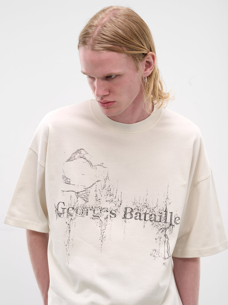 Bone Bataille Graphic Oversized Tee (LKSS26-BATAILLE-BONE)