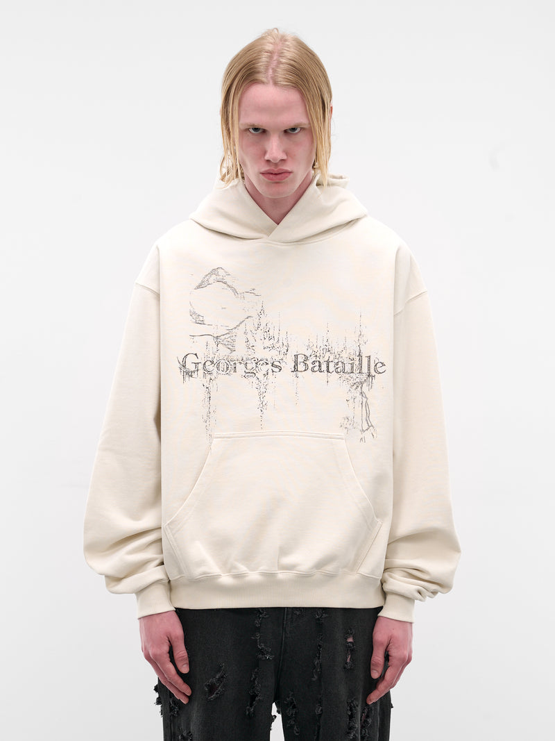 Bone Bataille Graphic Oversized Hoodie (LKSS26-BATAILLE-BONE)