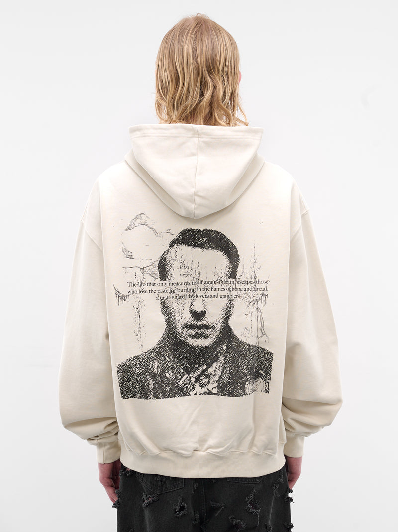 Bone Bataille Graphic Oversized Hoodie (LKSS26-BATAILLE-BONE)
